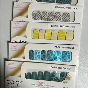 Color Street Nail Polish Strips Set